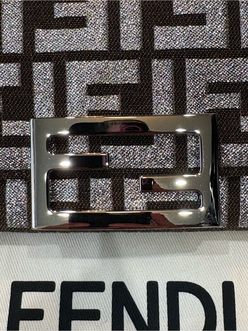 Fendi RARE Continental Wallet on a Chain